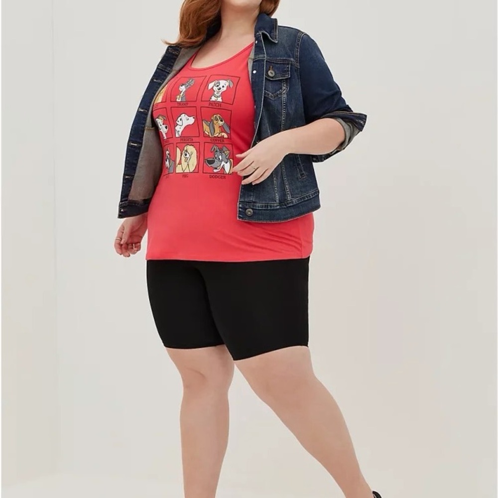 Disney X Torrid Dogs Supersoft Purple Swing Tank - Picture 2 of 11